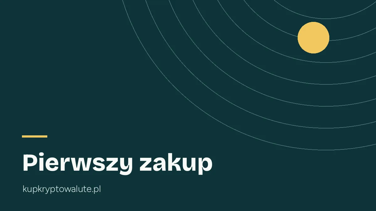 Pierwszy zakup kryptowaluty w telefonie krok po kroku